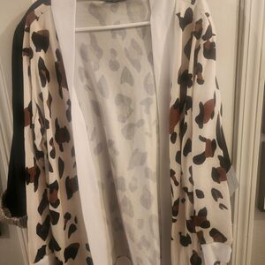 Leopard Print Women's Cape